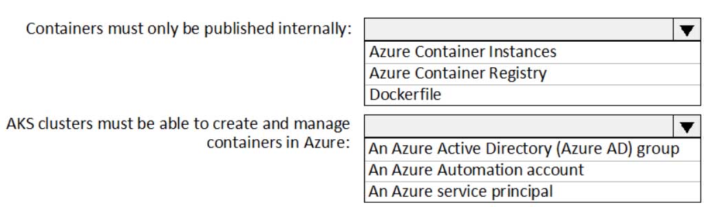 AZ-400 Microsoft Azure DevOps Solutions Part 10 Q03 099 Question