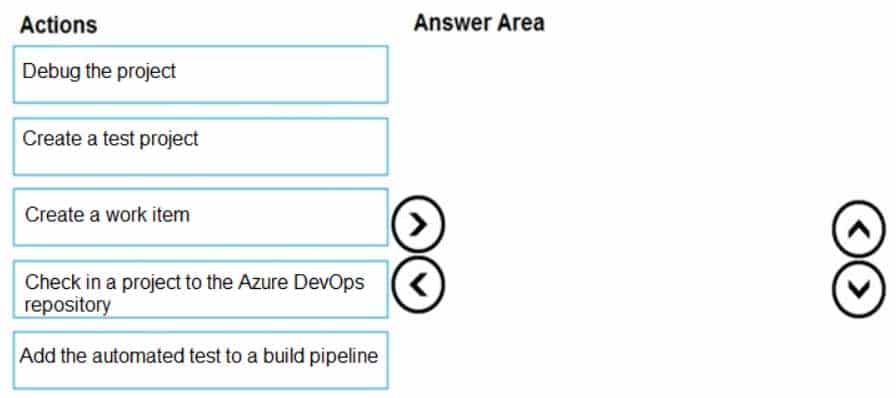 AZ-400 Microsoft Azure DevOps Solutions Part 13 Q16 152 Question