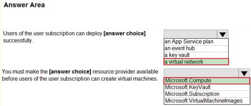 AZ-600 Configuring and Operating a Hybrid Cloud with Microsoft Azure Stack Hub Part 01 Q20 008 Answer