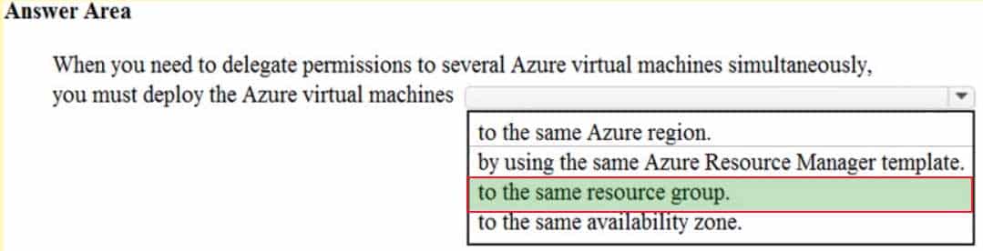 AZ-900 Microsoft Azure Fundamentals Part 03 Q05 026 Answer