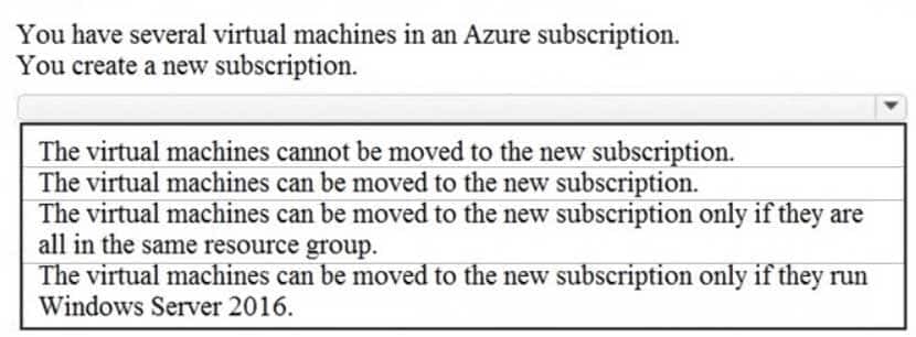 AZ-900 Microsoft Azure Fundamentals Part 03 Q20 032 Question