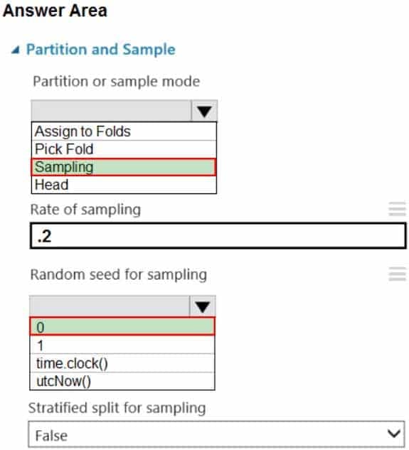 DP-100 Designing and Implementing a Data Science Solution on Azure Part 01 Q18 005B Answer