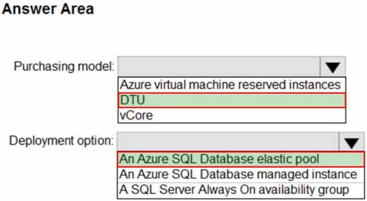 DP-300 Administering Relational Databases on Microsoft Azure Part 01 Q02 005 Answer