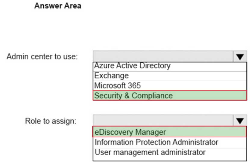 MS-100 Microsoft 365 Identity and Services Part 07 Q14 073 Answer
