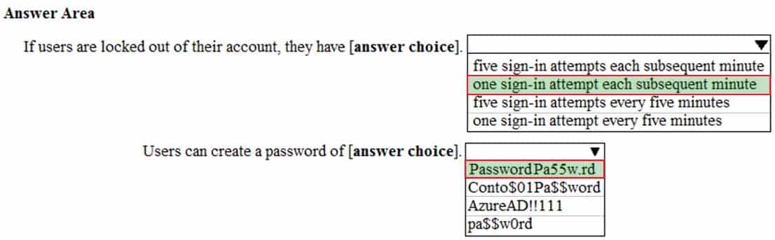 MS-100 Microsoft 365 Identity and Services Part 13 Q02 159 Answer