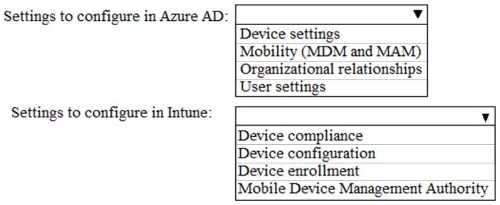 MS-101 Microsoft 365 Mobility and Security Part 04 Q10 078 Question