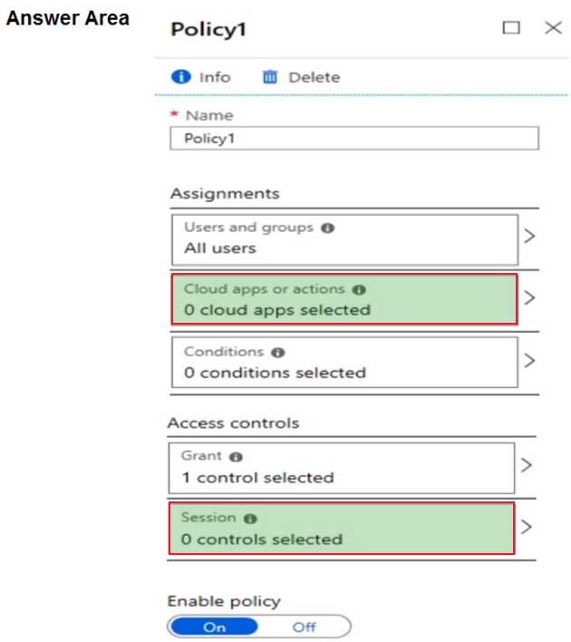 MS-101 Microsoft 365 Mobility and Security Part 05 Q04 085 Answer