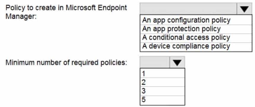 MS-101 Microsoft 365 Mobility and Security Part 07 Q19 132 Question
